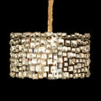 Facets 12 Light Chandelier - Lt-Ch966-12Clr - Aico Furniture