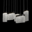 City Lights Chandelier, Small - Lt-Ch977S-Clr - Aico Furniture
