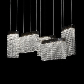 City Lights Chandelier, Small - Lt-Ch977S-Clr - Aico Furniture