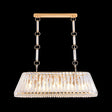 Quill 12 Light Chandelier - Lt-Ch987-12Clr - Aico Furniture