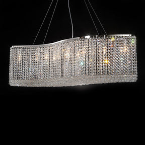 Cool Breeze 10 Light Chandelier - Lt-Ch991-10Clr - Aico Furniture