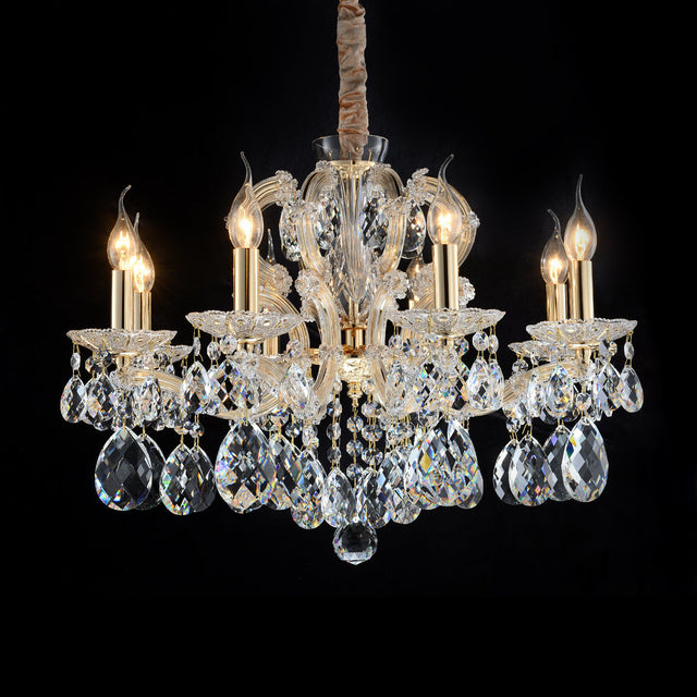 Aico Furniture - Portola Ii 8 Light Chandelier - Lt-Ch993-8Clr