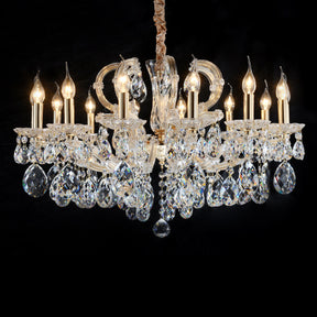 Portola Ii 14 Light Chandelier - Lt-Ch994-14Clr - Aico Furniture