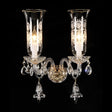 Winter Palace 2 Light Wall Sconce - Lt-Wl003-2Clr - Aico Furniture