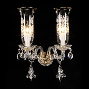 Winter Palace 2 Light Wall Sconce - Lt-Wl003-2Clr - Aico Furniture