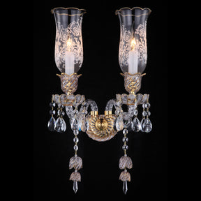 Garnier 2 Light Wall Sconce - Lt-Wl005-2Clr - Aico Furniture