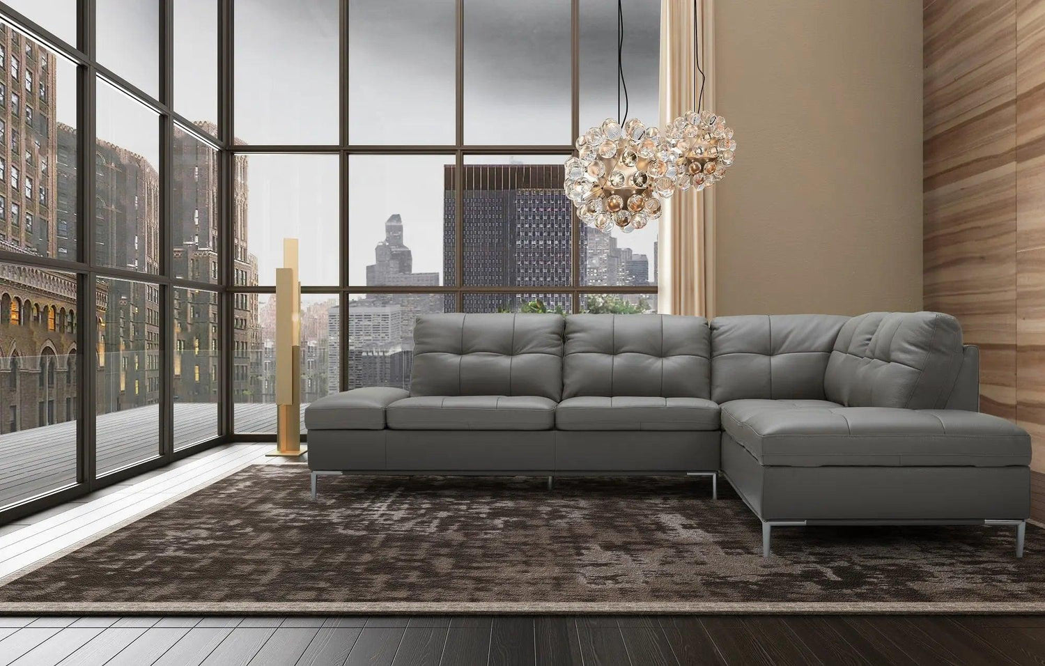 Leonardo Sectional with Storage by J&M Furniture J&M Furniture
