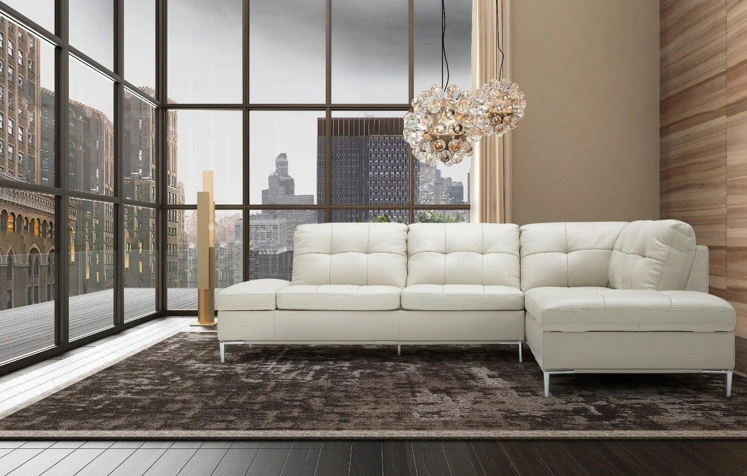 Leonardo Sectional with Storage by J&M Furniture J&M Furniture