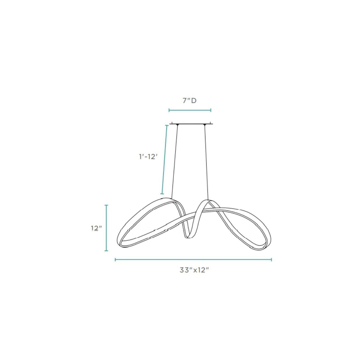 Lisbon LED Chandelier // Chrome - Home Elegance USA