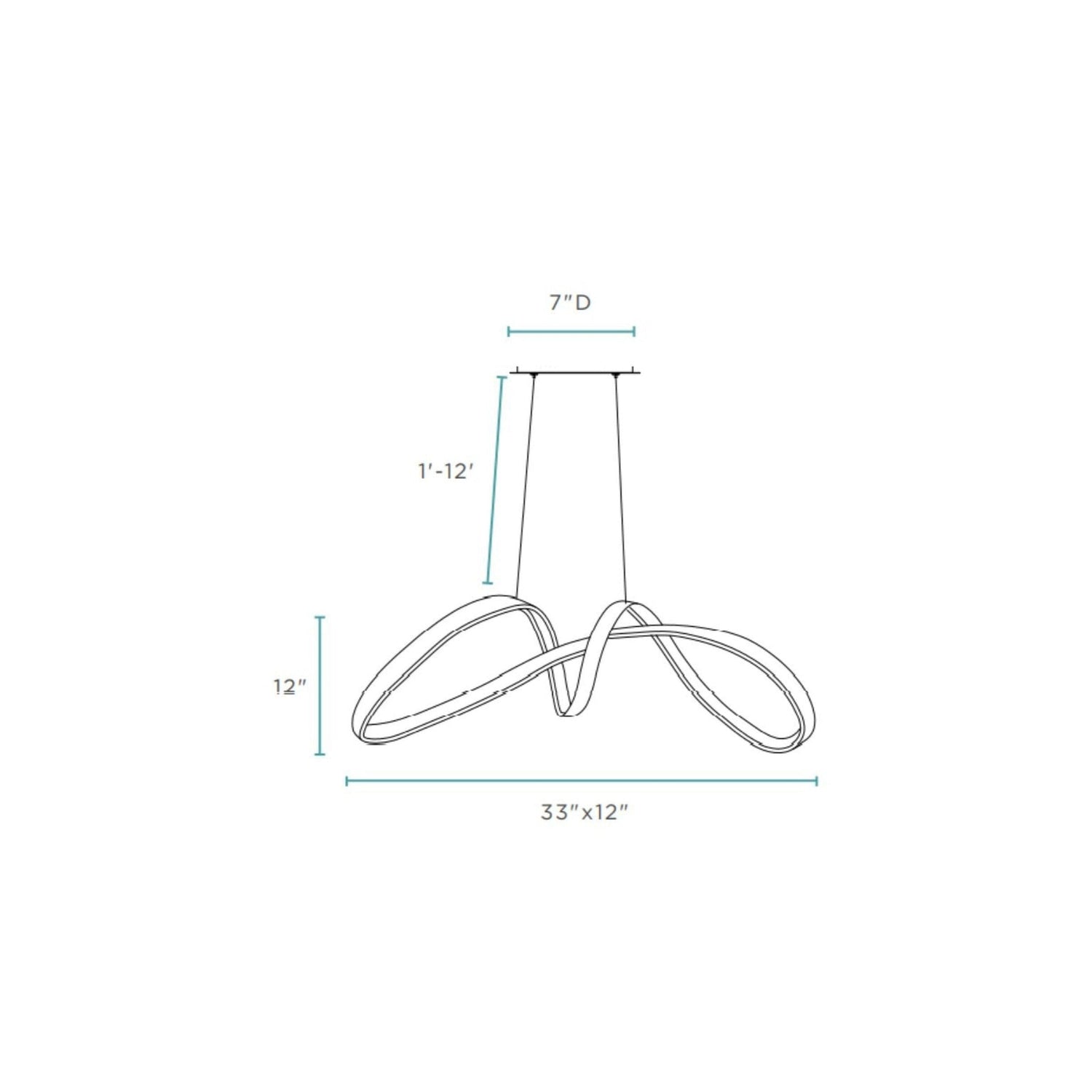 Lisbon LED Chandelier // Chrome - Home Elegance USA