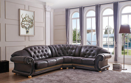Apolo Sectional Right Facing Brown - Apolosectrightbrow | ESF