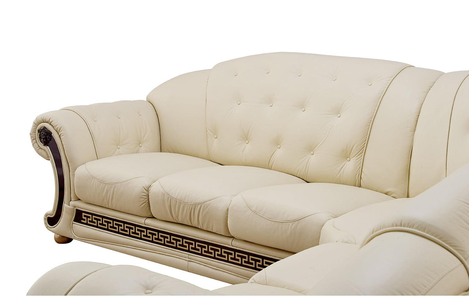 Apolo Sectional Right Facing Ivory - Apolosectrightivory | ESF | Home Elegance USA