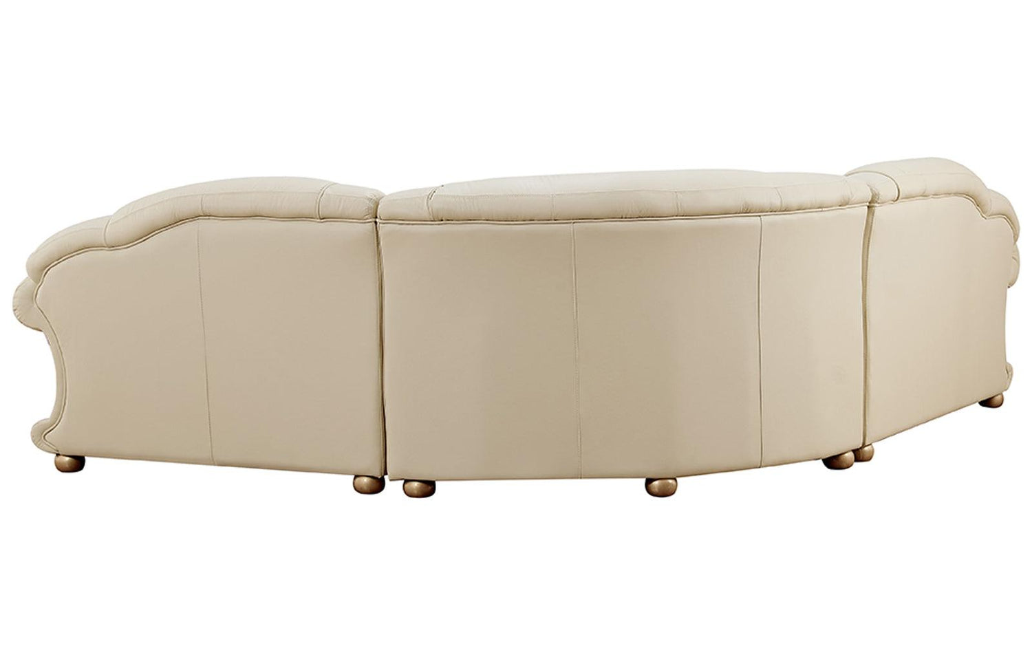Apolo Sectional Left Facing Ivory - Apolosectleftivory | ESF | Home Elegance USA