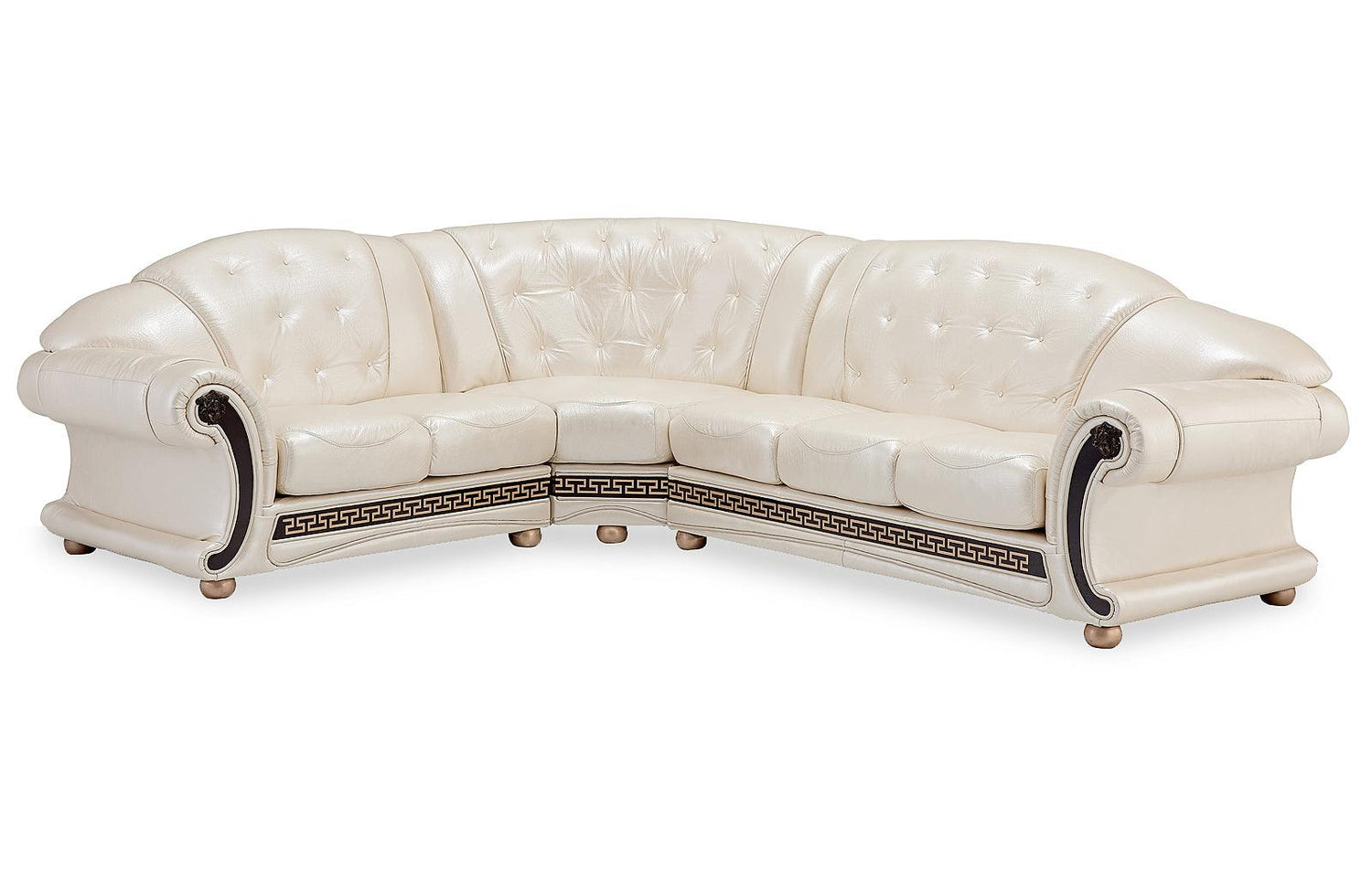 Apolo Sectional Left Facing Pearl - Apolosectleftpearl | ESF | Home Elegance USA