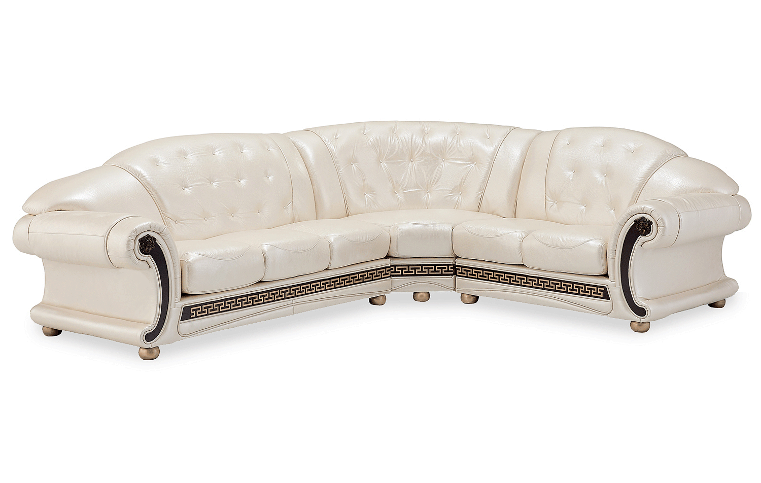 Apolo Sectional Right Facing Pearl - Apolosectrightpearl | ESF | Home Elegance USA