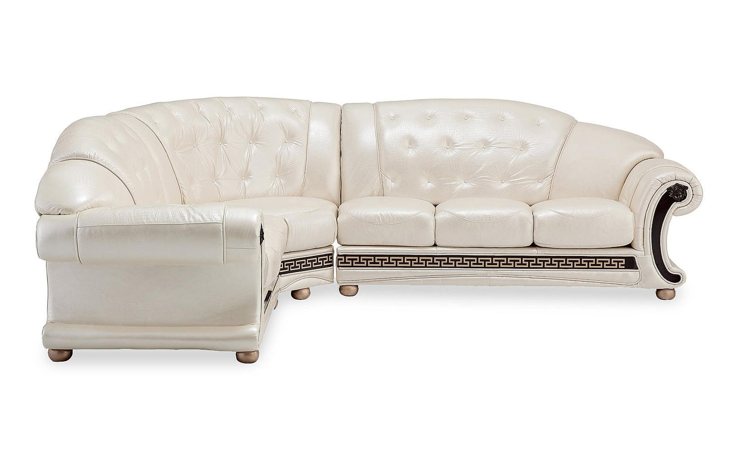 Apolo Sectional Left Facing Pearl - Apolosectleftpearl | ESF | Home Elegance USA
