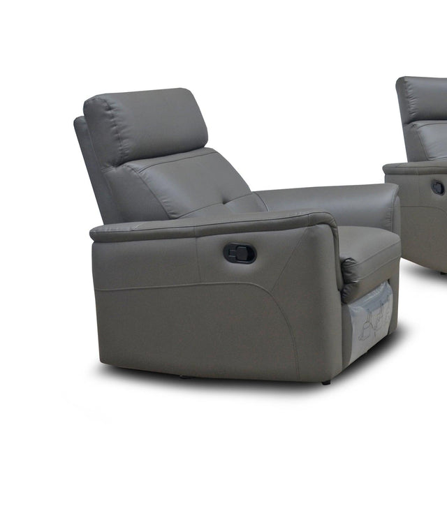 Esf Furniture - Extravaganza 8501 Recliner Chair In Dark Grey - 85011Darkgrey