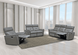 Esf Furniture - Extravaganza 8501 Recliner Chair In Dark Grey - 85011Darkgrey