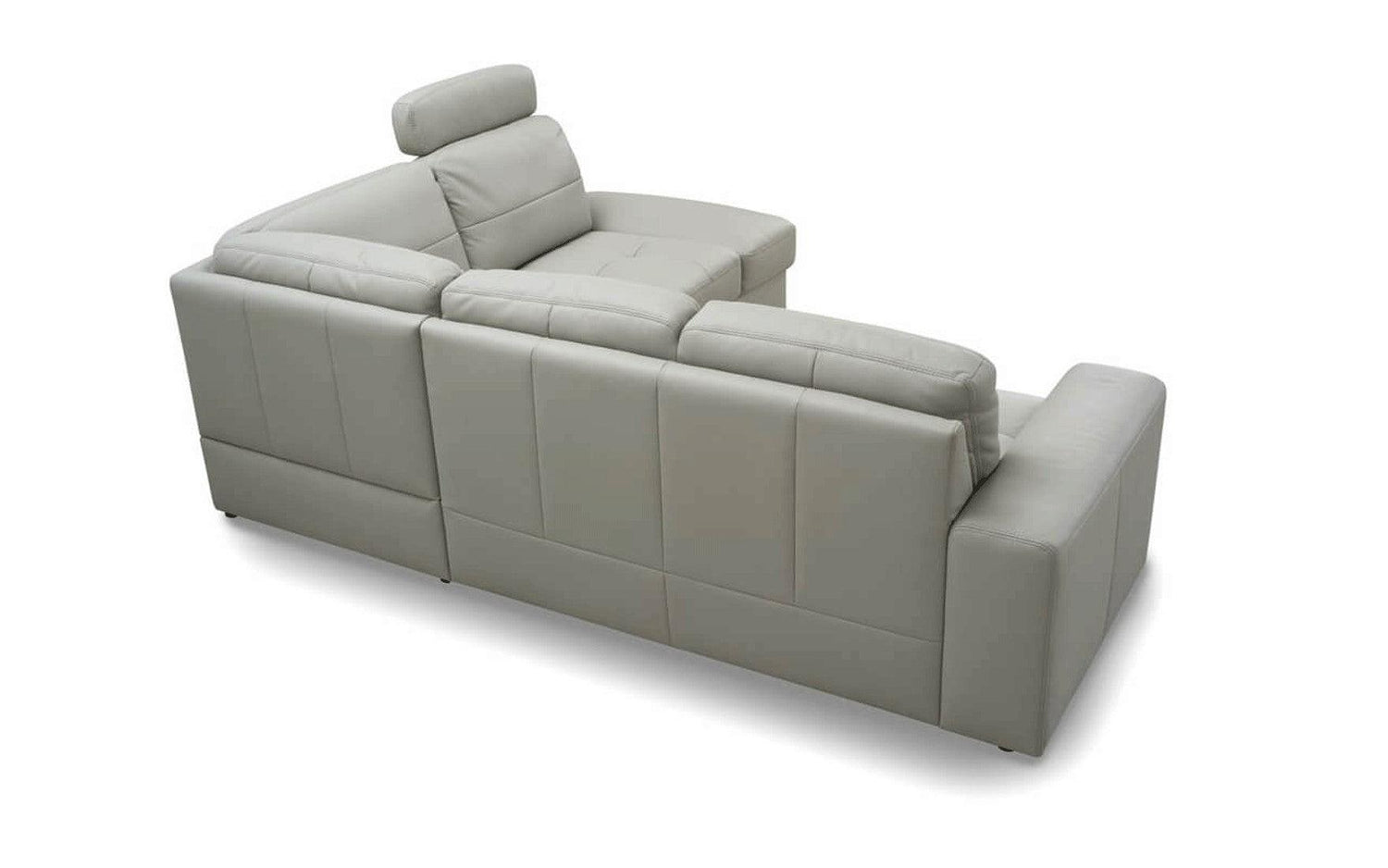 Esf Furniture - Ella Right Sectional W/Bed In Taupe - Ellasectional