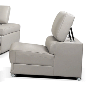 2119 Armless Chair In Light Grey - 2119Chair | ESF