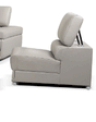2119 Armless Chair In Light Grey - 2119Chair | ESF