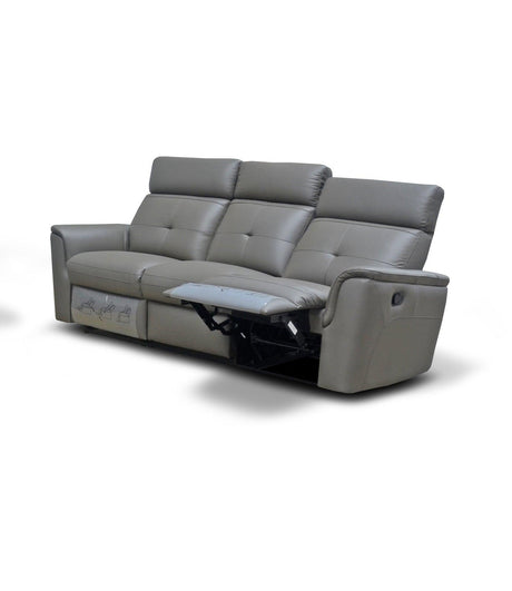8501 3 Sofa W-2 Recliners In Dark Grey - 85013Darkgrey | ESF