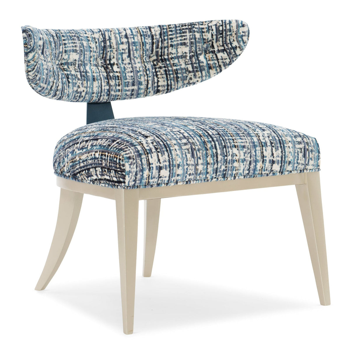 Caracole Upholstery Half Moon Chair - Home Elegance USA