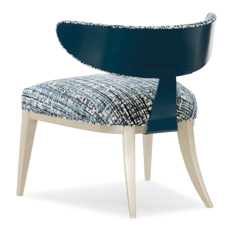 Caracole Upholstery Half Moon Chair - Home Elegance USA