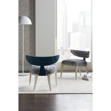 Caracole Upholstery Half Moon Chair - Home Elegance USA