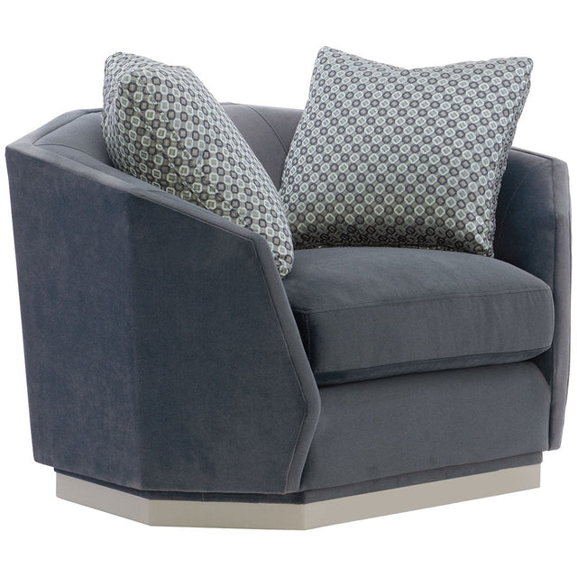 Caracole Modern Expressions Swivel Chair And A Half