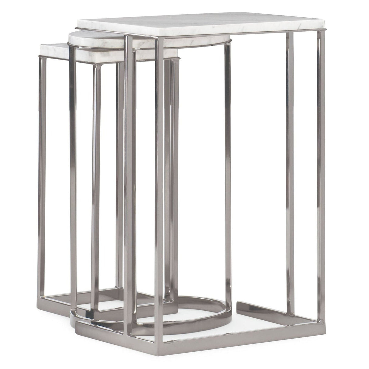 Caracole Expressions Exposition Nesting End Tables - Home Elegance USA