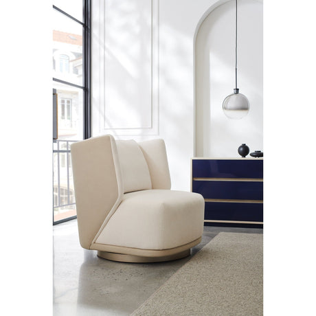 Caracole Modern La Moda Seville Swivel Chair - Home Elegance USA