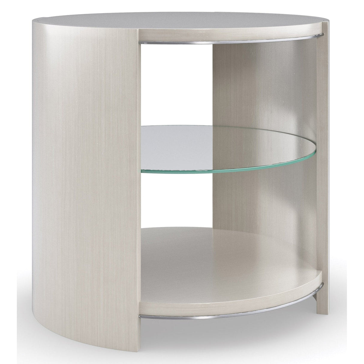 Caracole Modern La Moda Da Vita Round End Table - Home Elegance USA