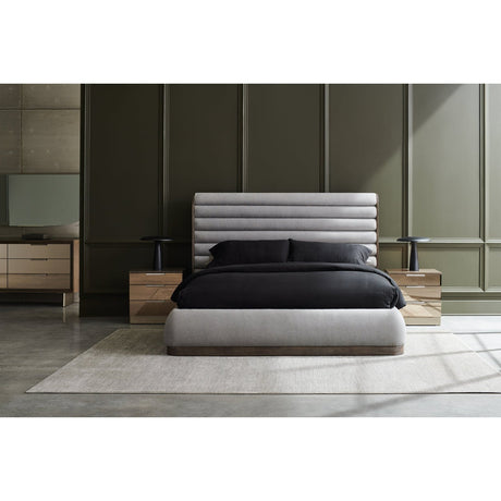 Caracole Modern La Moda Uph Panel Bed - Home Elegance USA