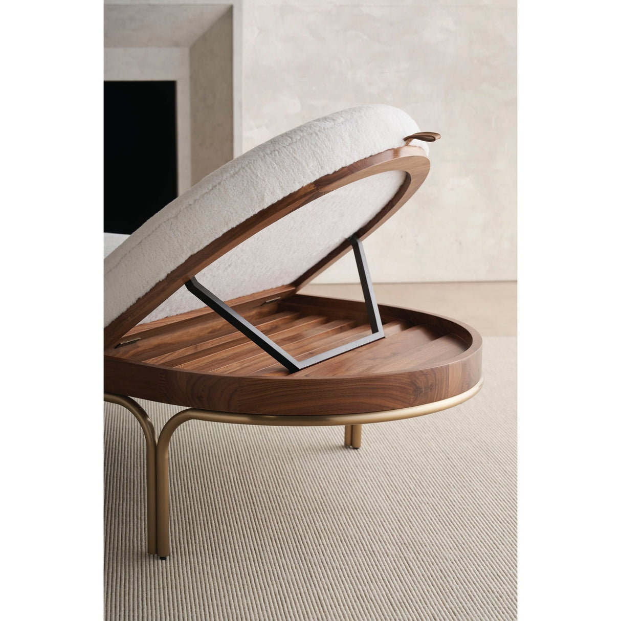 Caracole Modern Principles Rhythm Chaise - Home Elegance USA