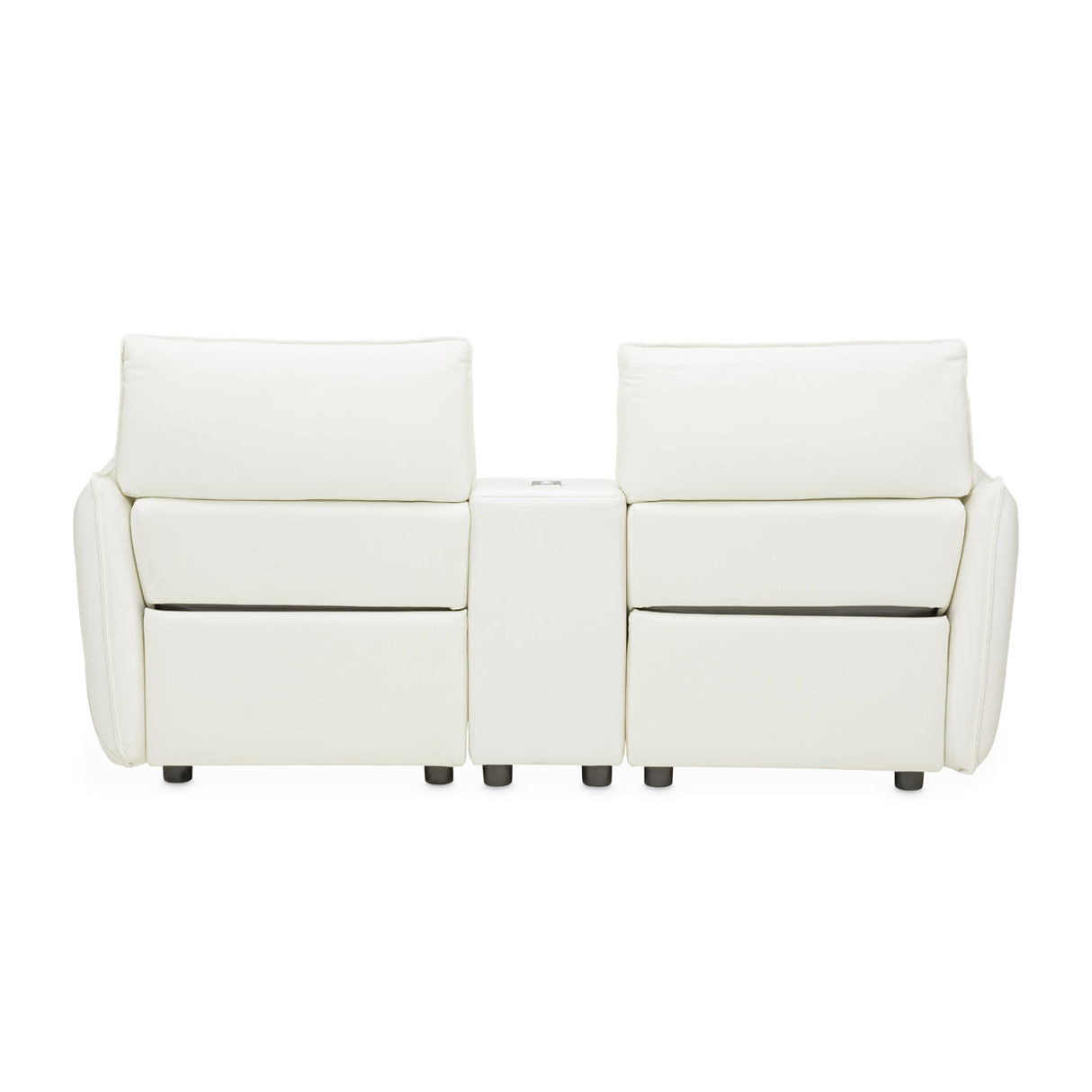 Michael Amini Mia Bella Verona Sectional Loveseat W/Storage Console 3Pc - Home Elegance USA