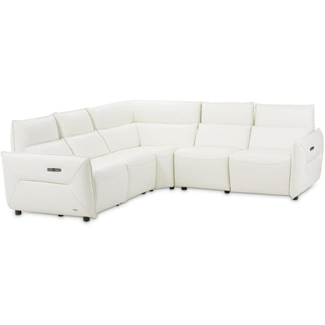 Michael Amini Mia Bella Verona 5 Pc Sectional Set - Home Elegance USA