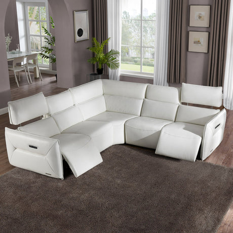 Michael Amini Mia Bella Verona 5 Pc Sectional Set - Home Elegance USA