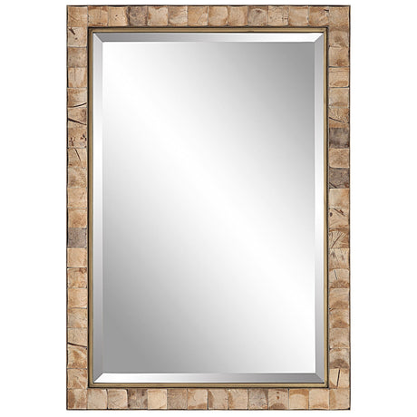 Uttermost Cocos Coconut Shell Mirror - Home Elegance USA