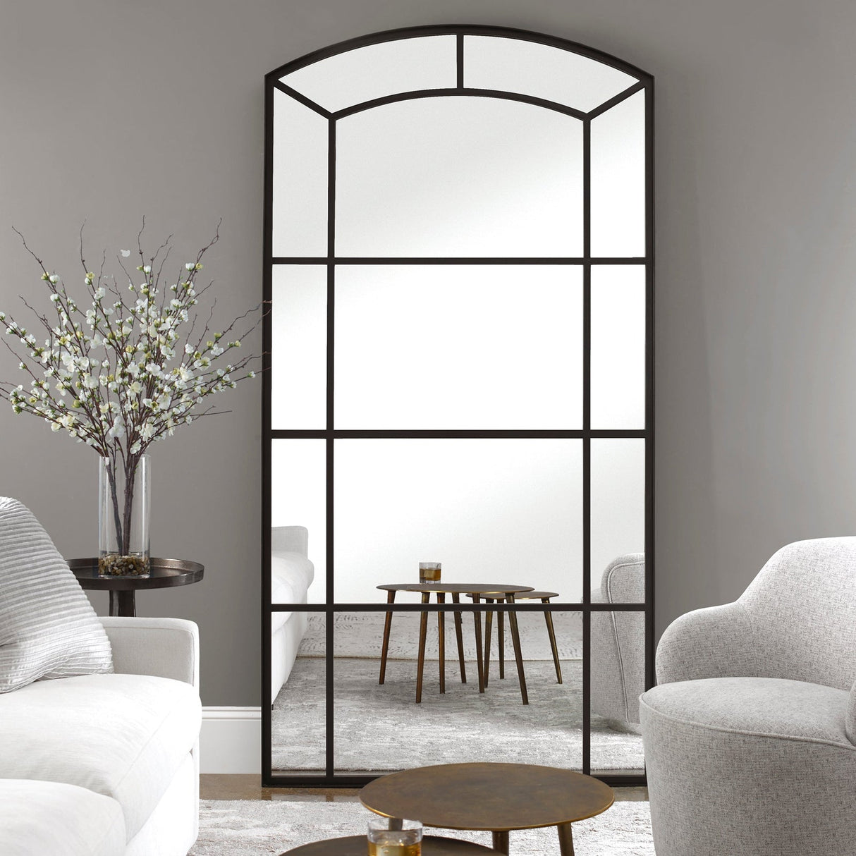 Camber Oversized Arch Mirror | Uttermost | Home Elegance USA