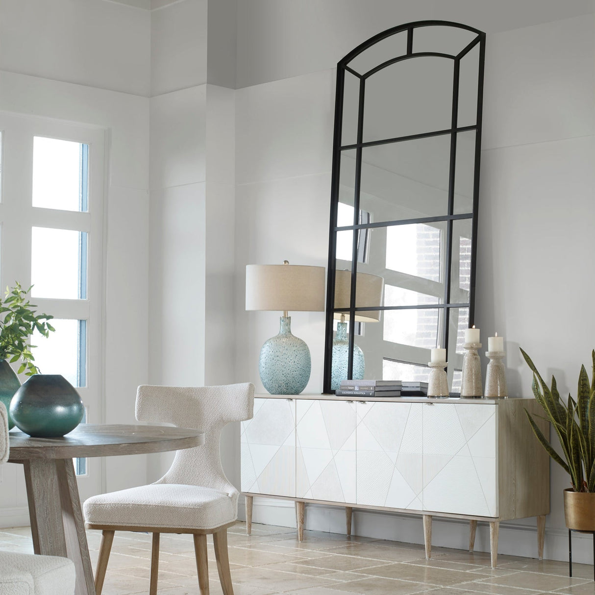 Camber Oversized Arch Mirror | Uttermost | Home Elegance USA