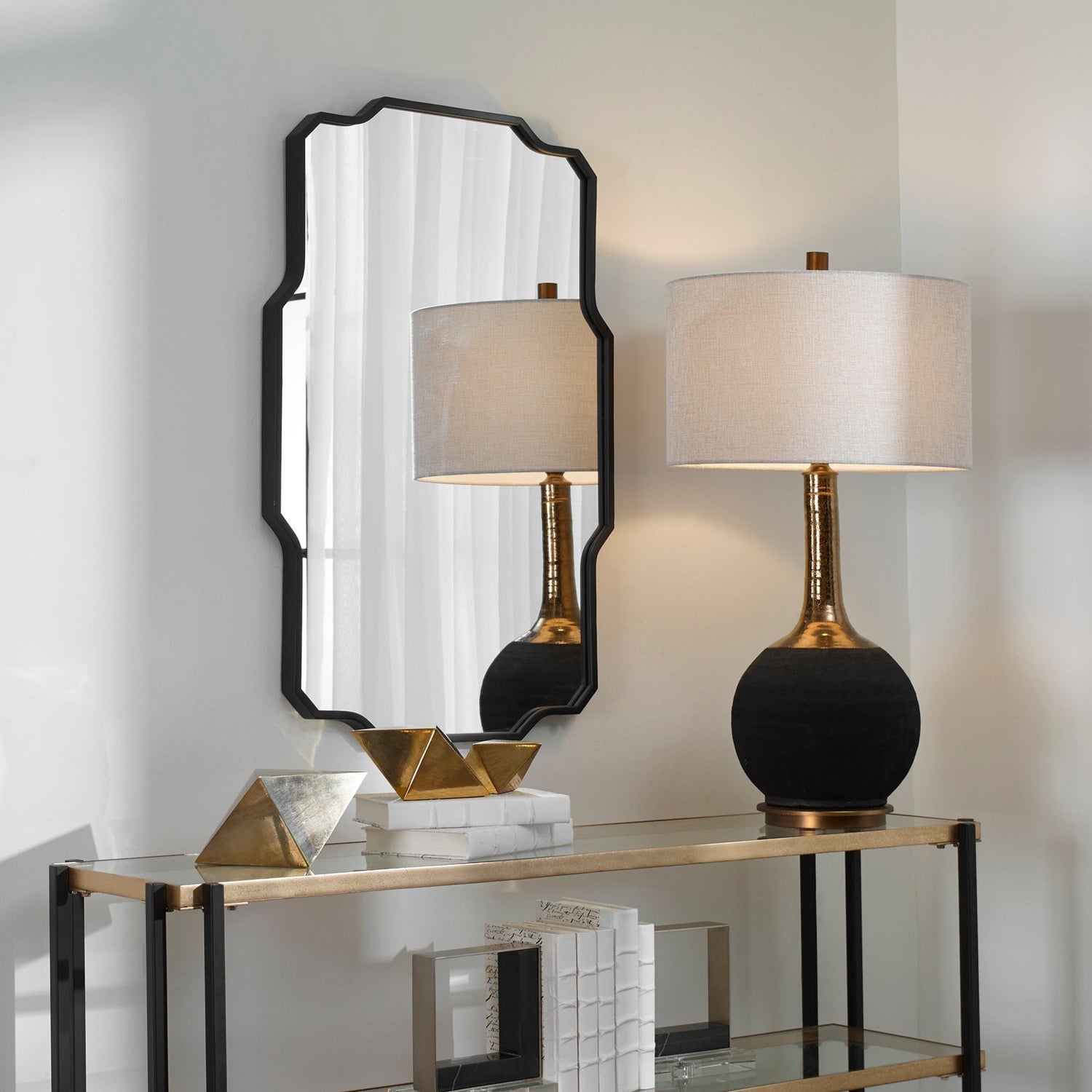 Casmus Iron Wall Mirror | Uttermost | Home Elegance USA