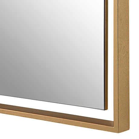 Uttermost Egon Gold Wall Mirror - Home Elegance USA