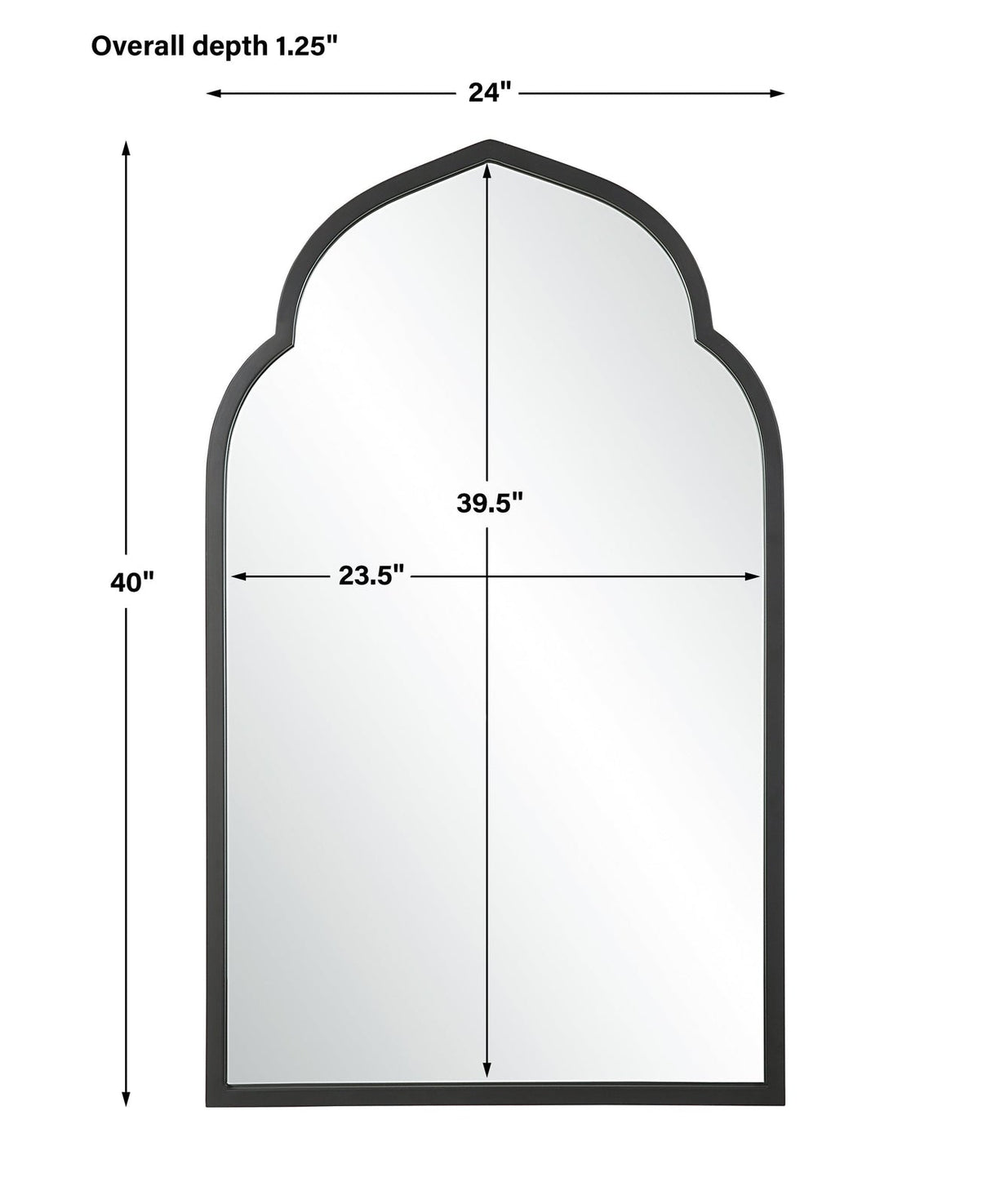 Uttermost Kenitra Arch Mirror - Home Elegance USA