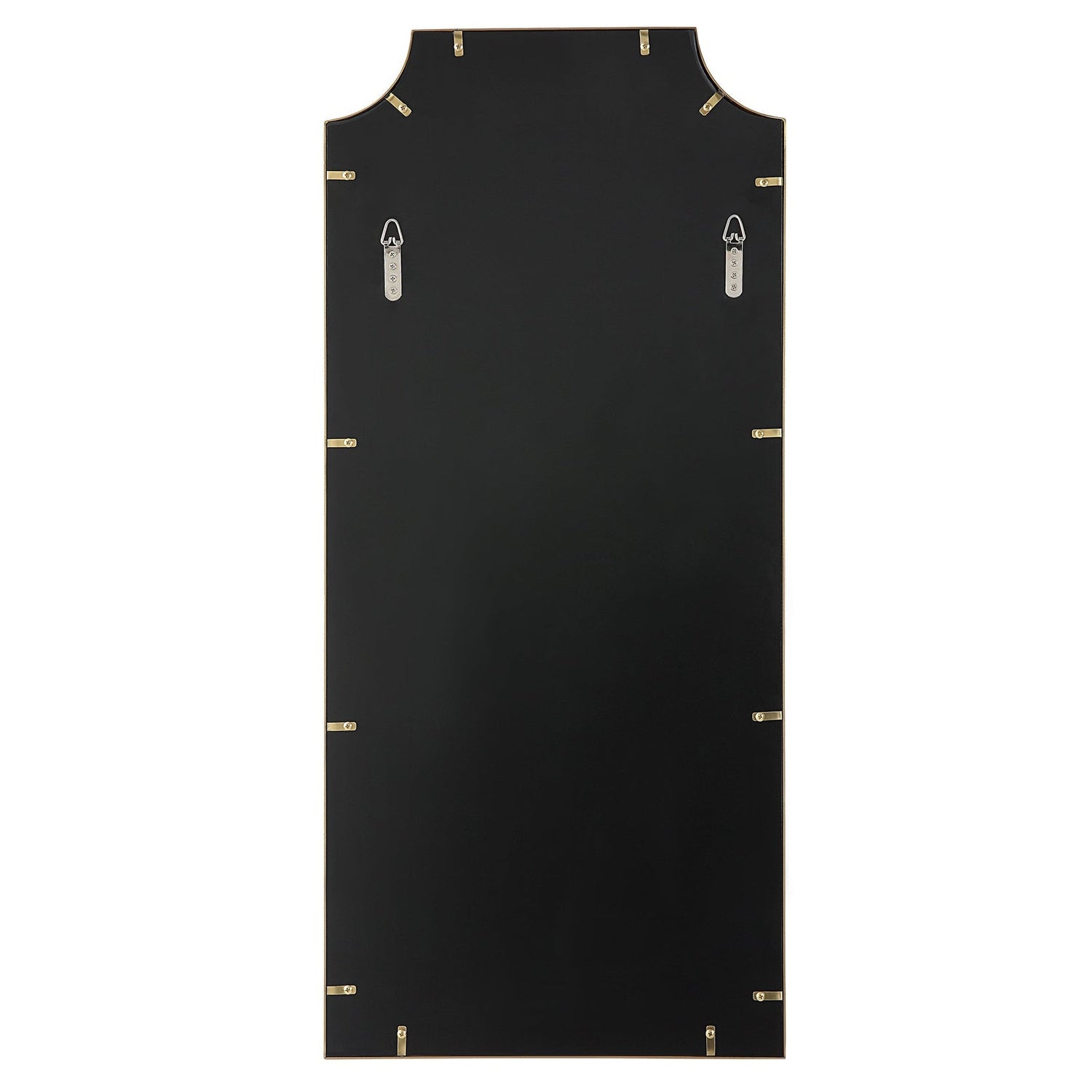 Caddington Tall Brass Mirror | Uttermost | Home Elegance USA