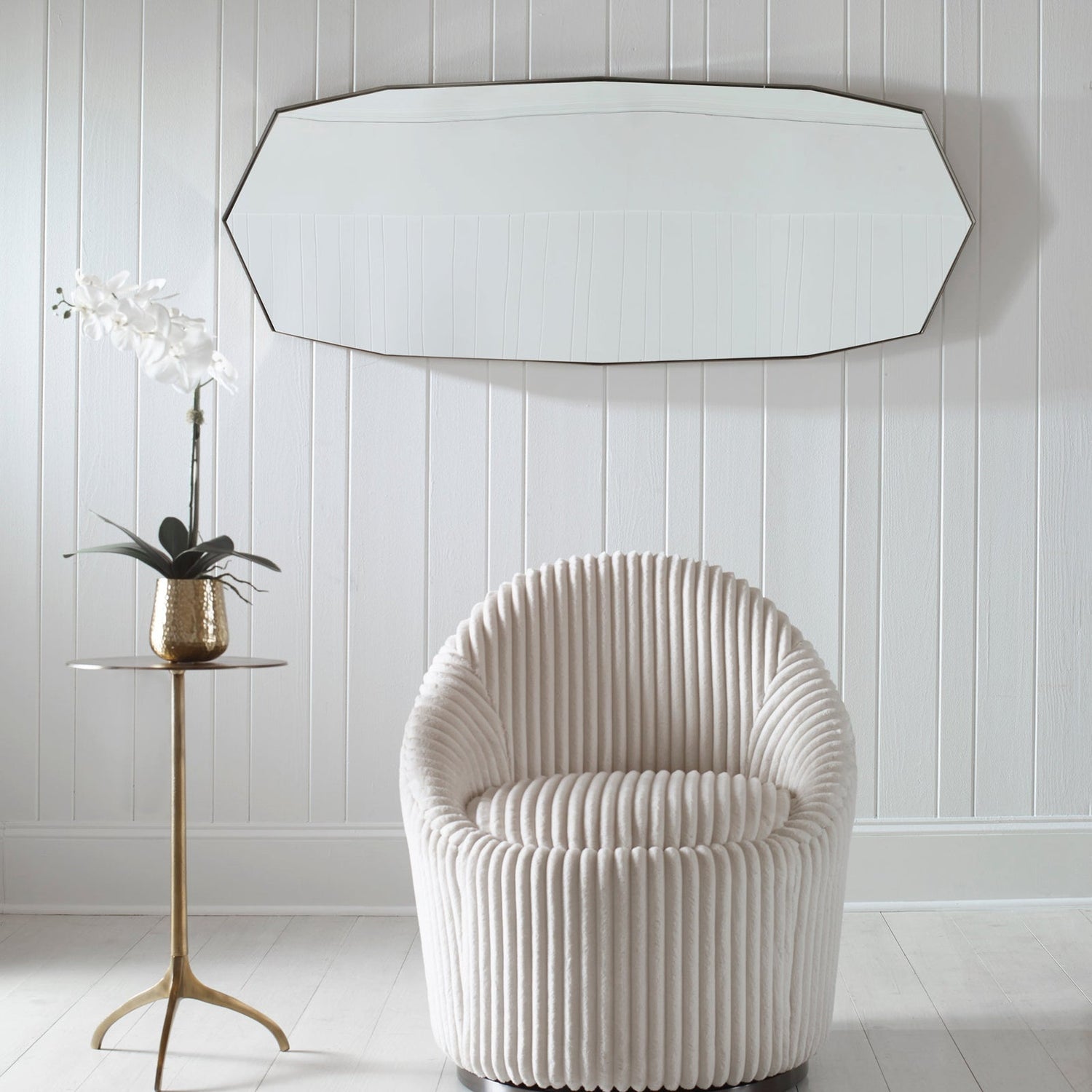 Uttermost Vault Oversized Angular Mirror - Home Elegance USA