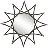 Uttermost Solaris Iron Star Mirror - Home Elegance USA