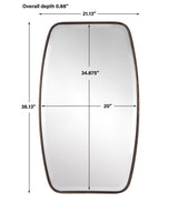 Canillo Mirror | Uttermost | Home Elegance USA