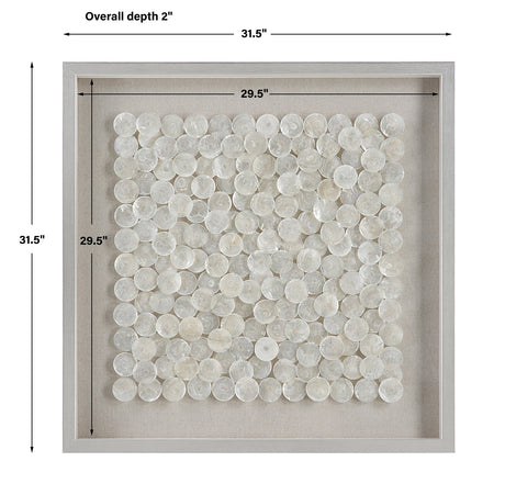 Uttermost Roxas Capiz Shell Shadow Box - Home Elegance USA