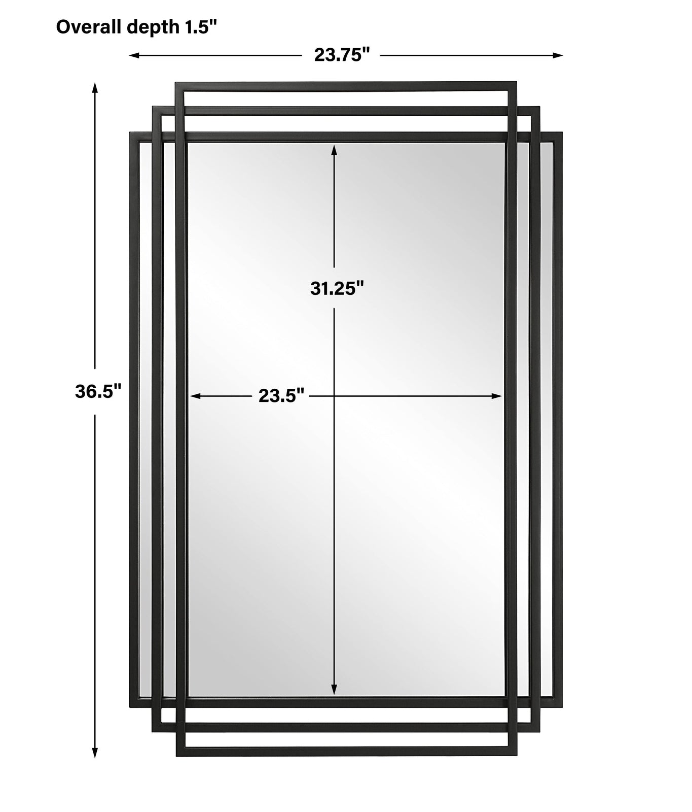 Amherst Mirror | Uttermost | Home Elegance USA